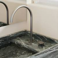 Mitigeur de lavabo RIVOLI en laiton massif – commande moletée