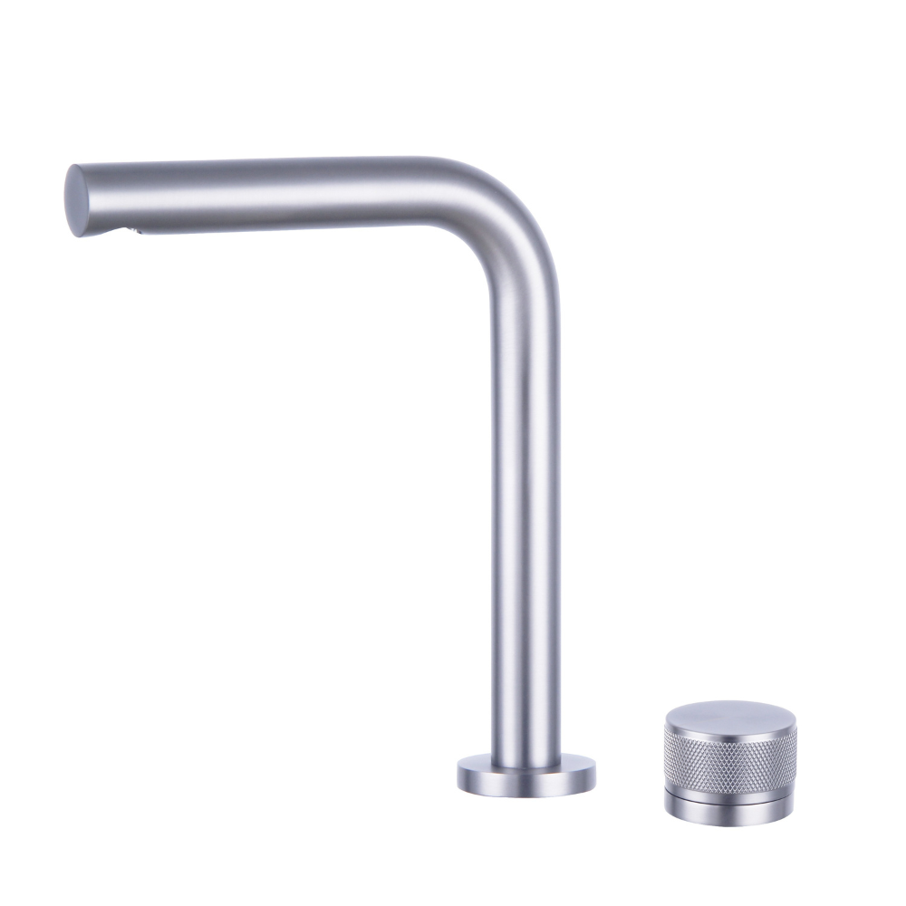 Mitigeur MONCEAU finition chrome sur fond blanc