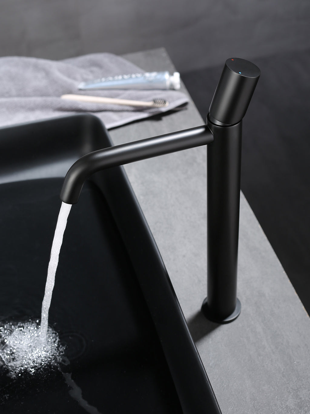 Robinet pour vasque à poser - Cuivre massif