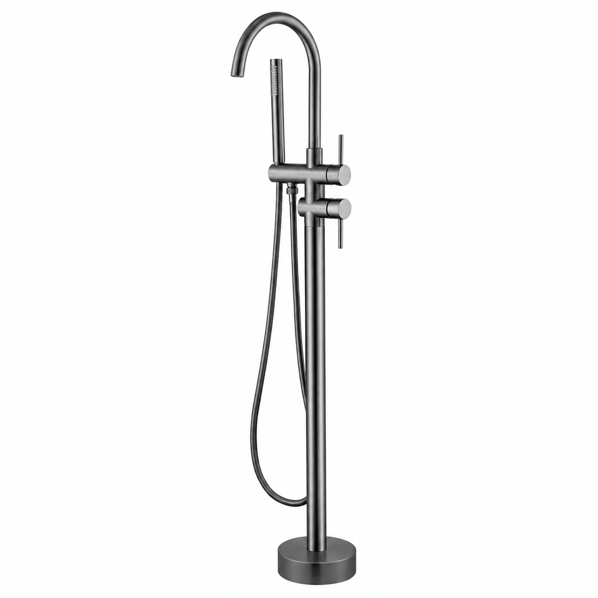 Robinetterie sur pied ARCO pour baignoire îlot en Laiton