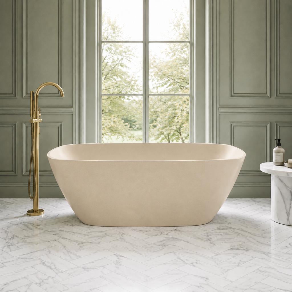 Baignoire Îlot ISAR — MINERALICAST®