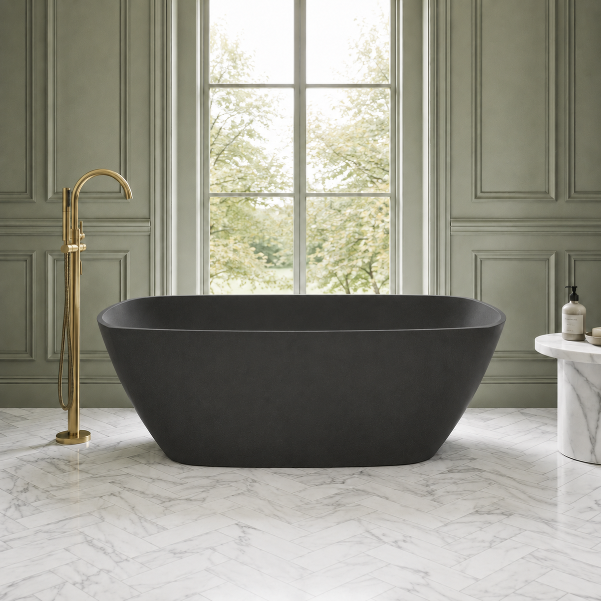 Baignoire Îlot ISAR — MINERALICAST®