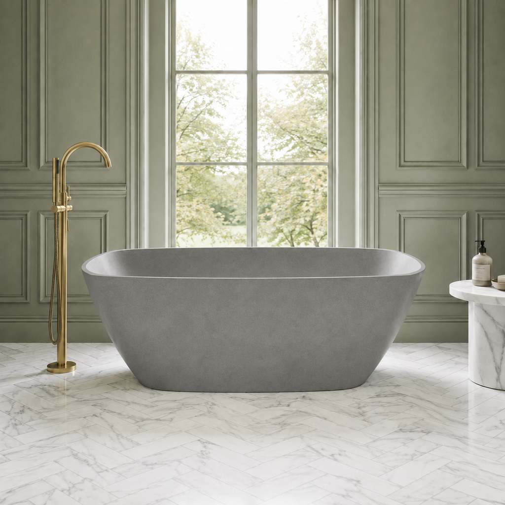 Baignoire Îlot ISAR — MINERALICAST®