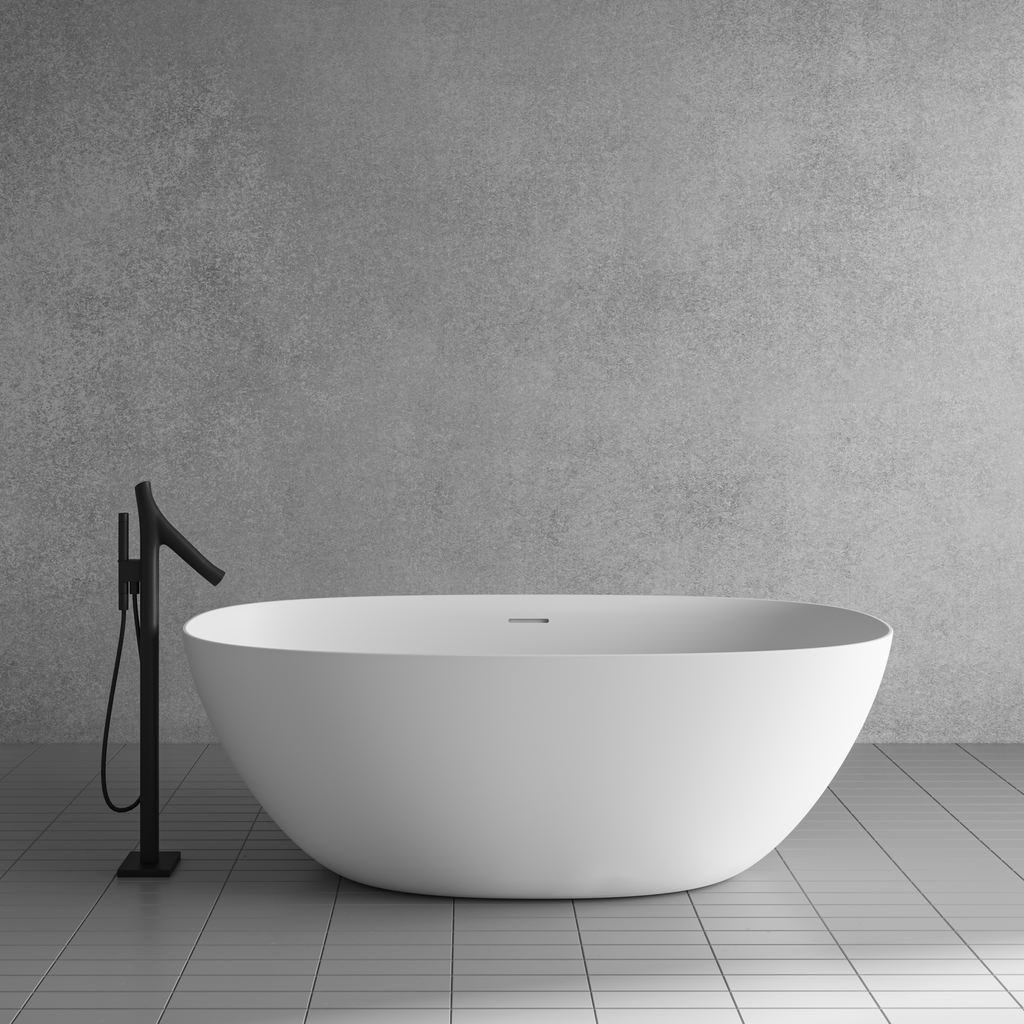 Baignoire Îlot MOON — MINERALICAST®