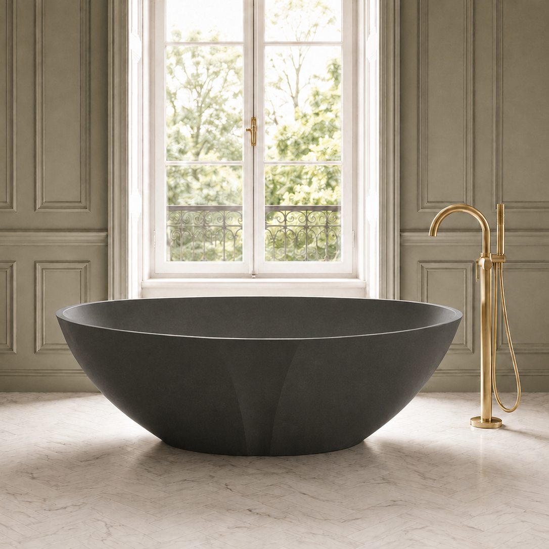 Baignoire Îlot SELIA — MINERALICAST®