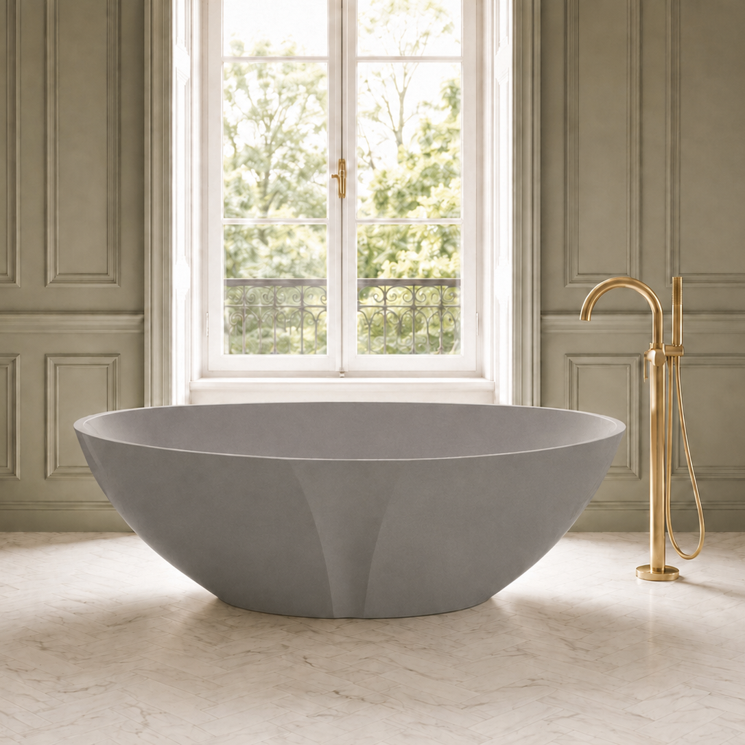 Baignoire Îlot SELIA — MINERALICAST®