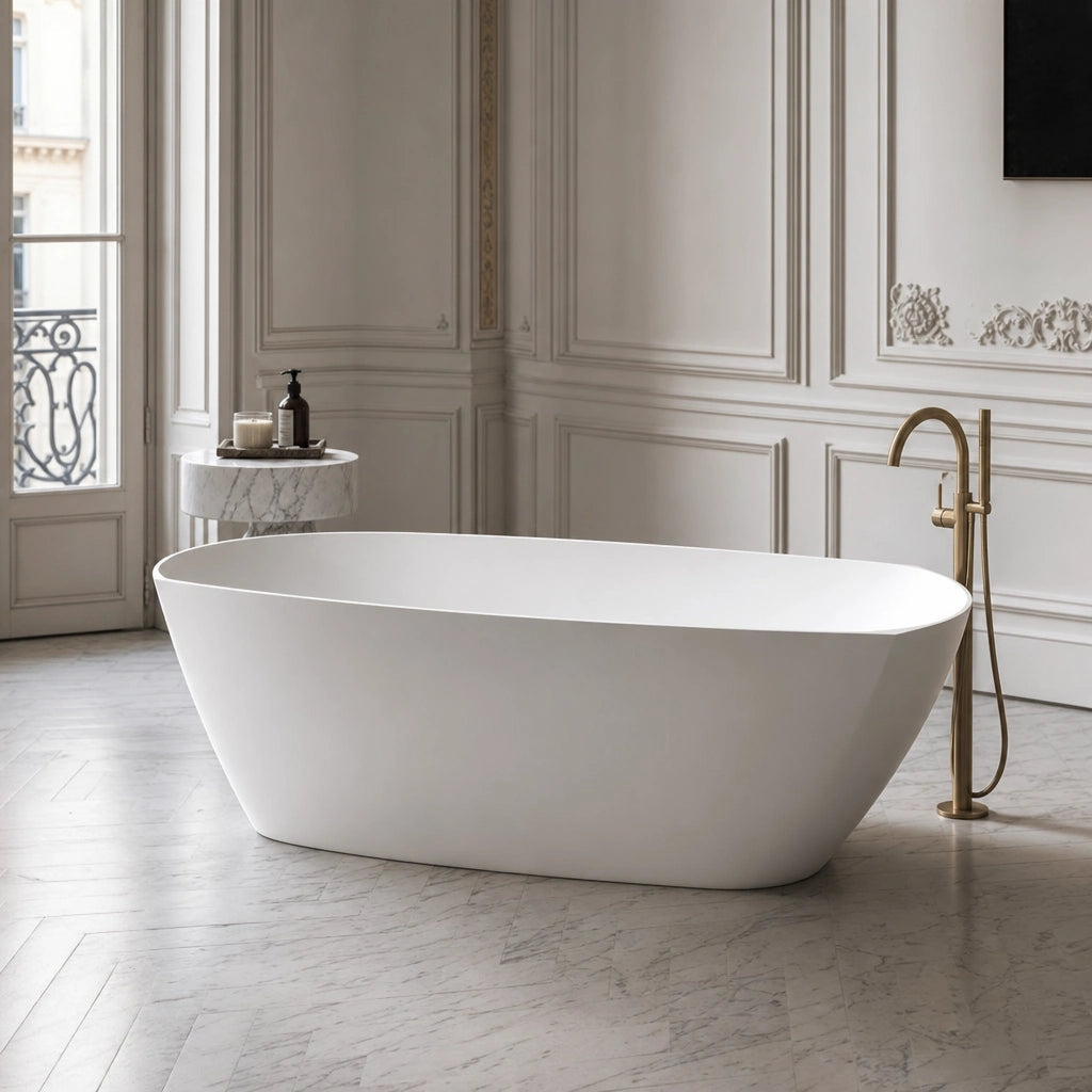 Baignoire Îlot ISAR — MINERALICAST®