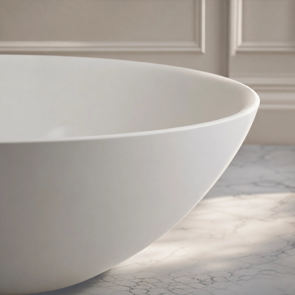 Baignoire Îlot CLEO — MINERALICAST®