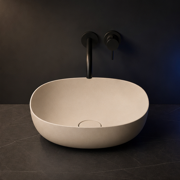 Vasque à poser S-LIGHT — MINERALICAST®