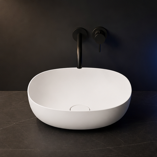 Vasque à poser S-LIGHT — MINERALICAST®