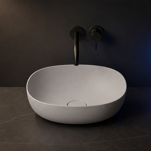Vasque à poser S-LIGHT — MINERALICAST®